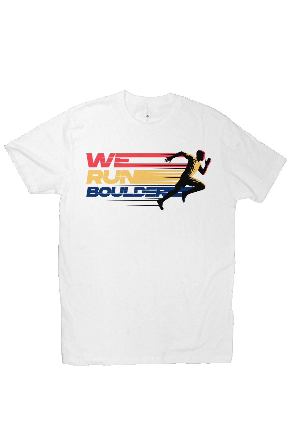 Velocity Vibe T (Colorado) shirt on Flatirons trail Boulder Colorado