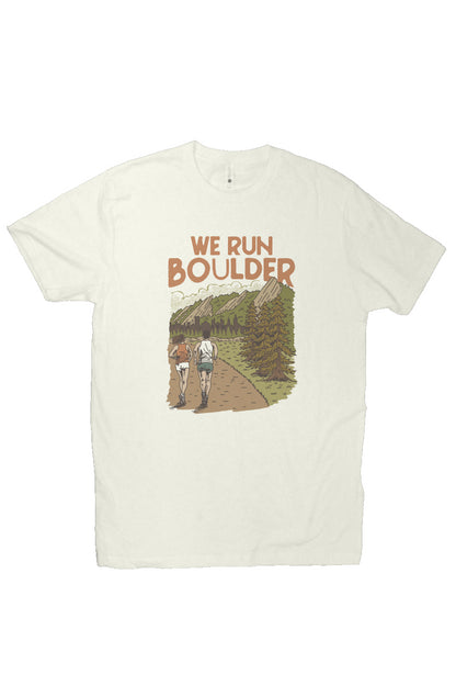 Retro Ridge Runner T worn during Bolder Boulder 10k at Chautauqua Park